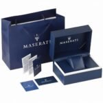Maserati Successo Men's Grey Silicone Chronograph Watch - Image 5