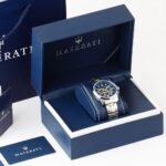 ⁦Maserati Successo Men's Chronograph Silver Watch⁩ - الصورة ⁦8⁩