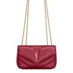 YSL Loulou Mini Bag - Black Quilted Lambskin