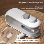 2-in-1 USB-C Rechargeable Mini Bag Sealer and Cutter - Image 4