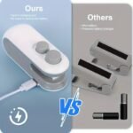 2-in-1 USB-C Rechargeable Mini Bag Sealer and Cutter - Image 2