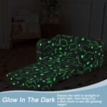 Glow-in-the-Dark-Fold-Out Kids Foam Sofa - Image 8