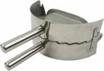 ⁦Stainless Steel Culinary Dough Crimper for Dumplings & Pastries⁩ - الصورة ⁦6⁩