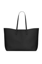 Saint Laurent East/West Leather Tote Bag - Black - Image 2
