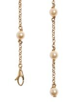 Valentino Garavani Ovalette Embellished Bracelet with Pearls and Crystals - Image 2