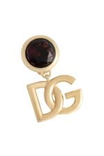 Dolce & Gabbana DG Logo Clip-On Earrings - Gold Brass - Image 2