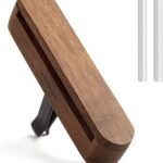 Premium Wooden Magnetic Car Essential Oil Diffuser with Silicone Vent Clip